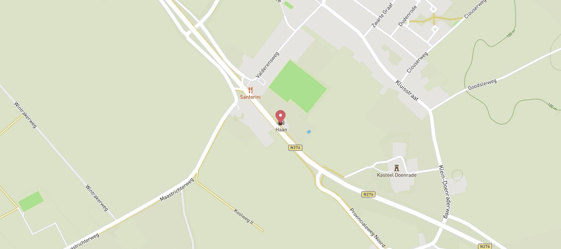 haan Express tankstation De Uiver Doenrade map