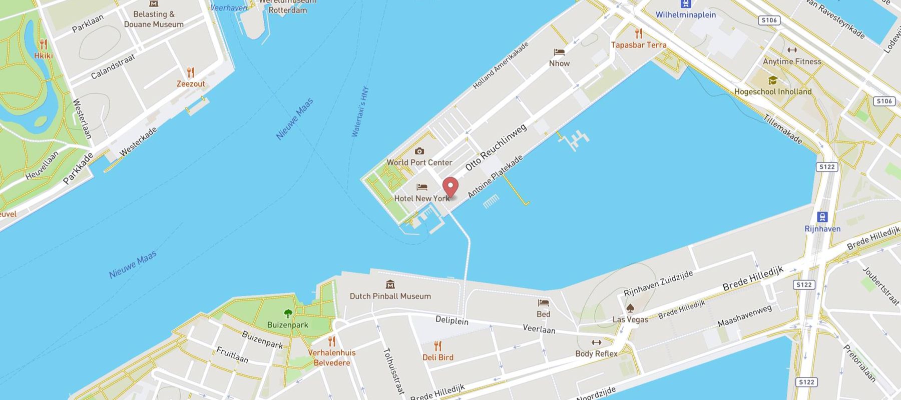 Loetje Rotterdam Kop van Zuid map