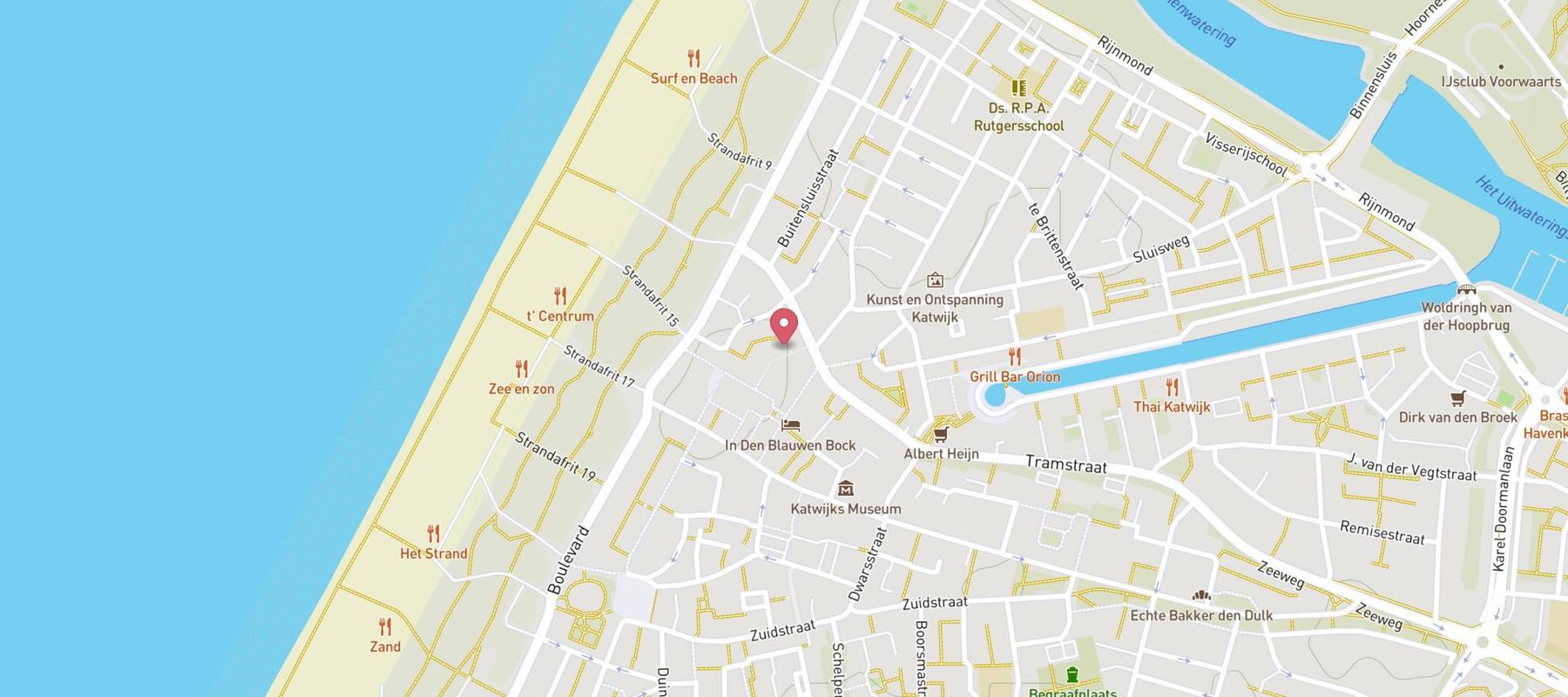 Xenos Katwijk map