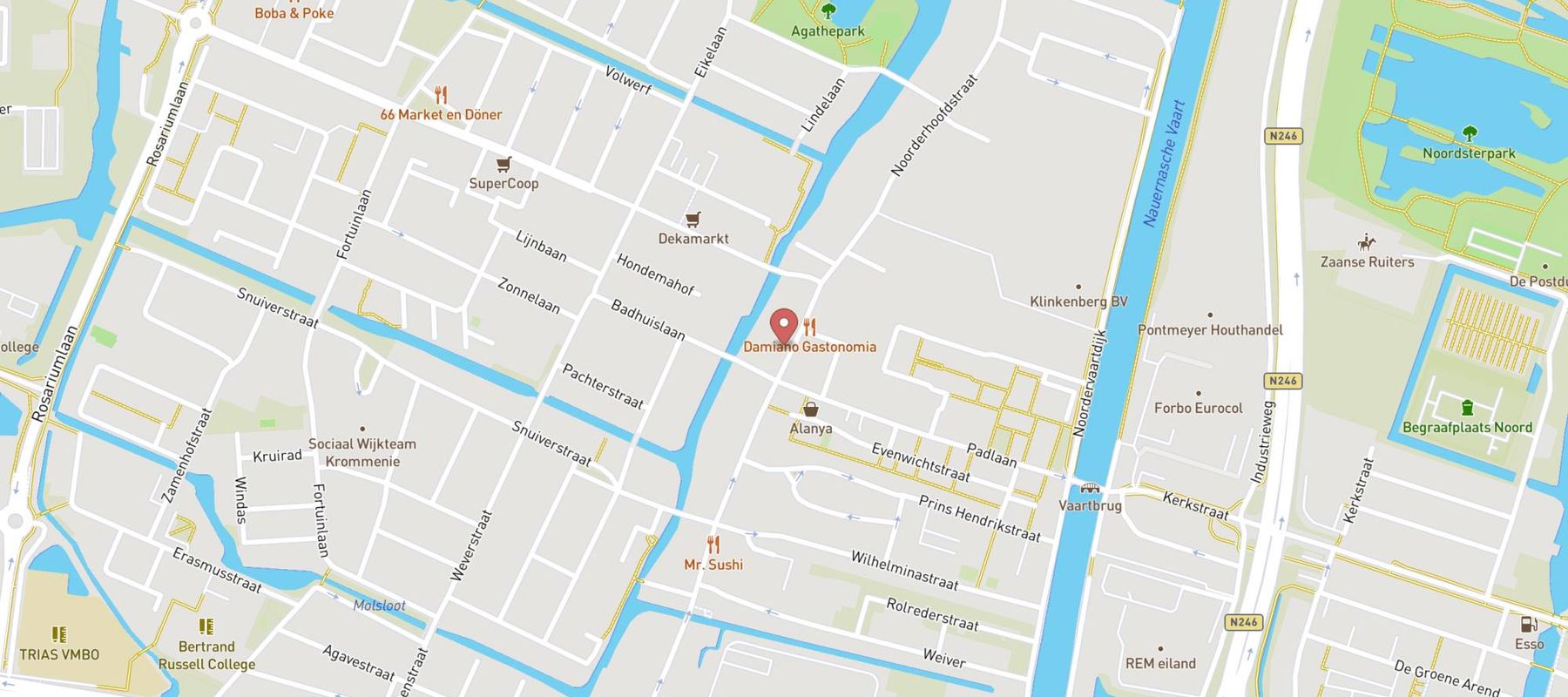Blokker map