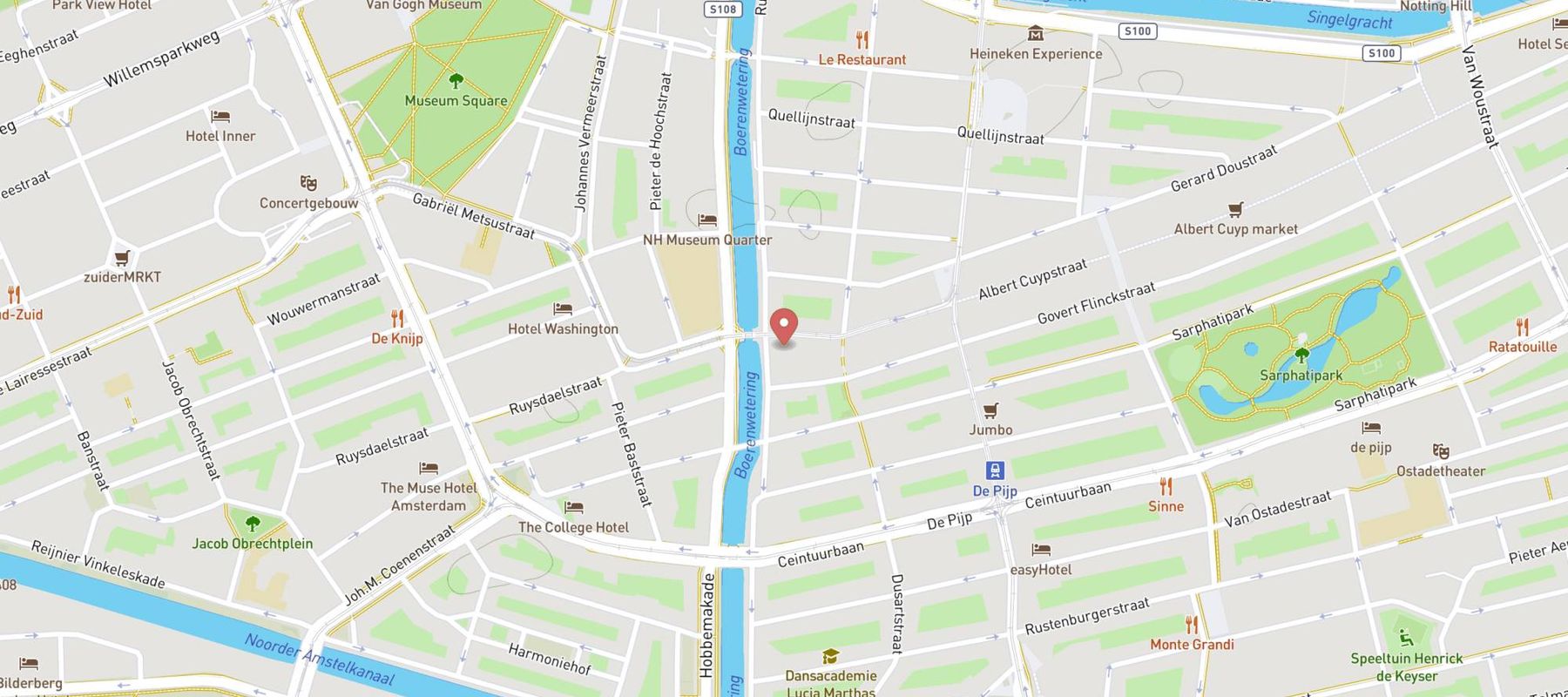 Sir Albert Hotel, part of Sircle Collection map