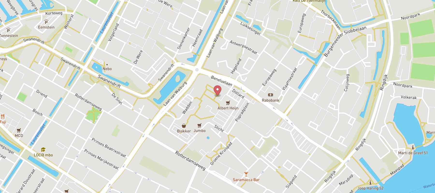 Hans Anders Opticien Zwijndrecht map