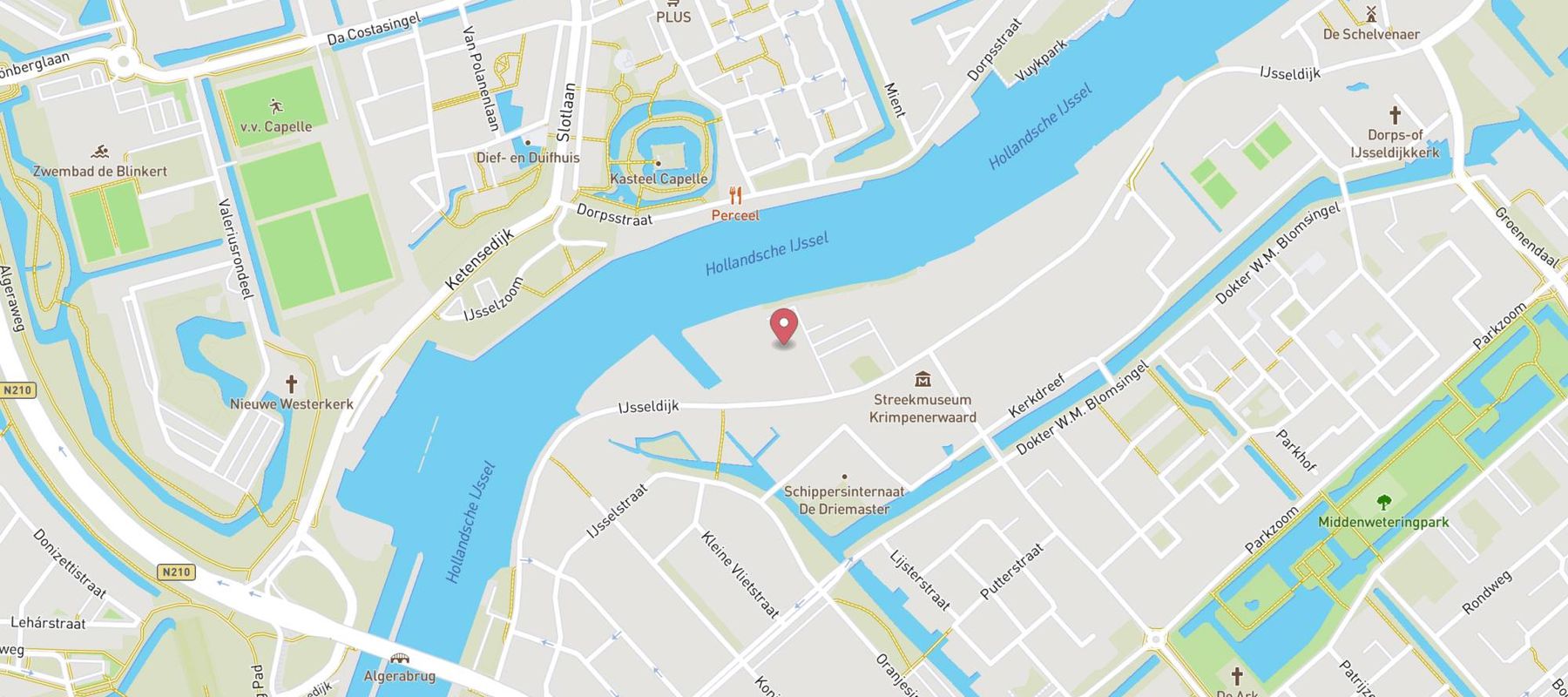 Karwei bouwmarkt Krimpen aan den IJssel map