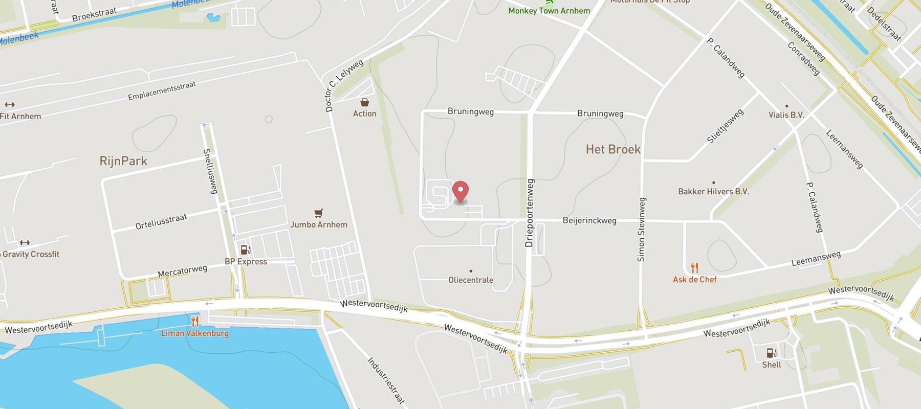 Bouwmaat Arnhem map