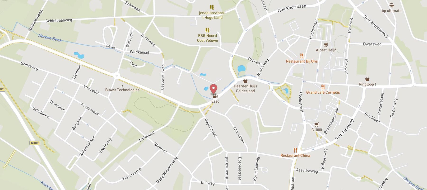 Esso Epe map