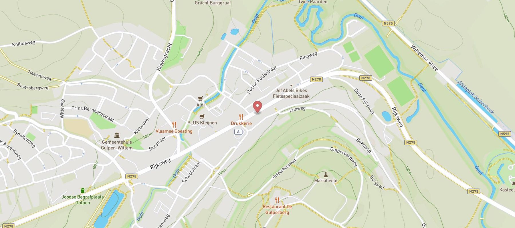 Lukoil Gulpen map