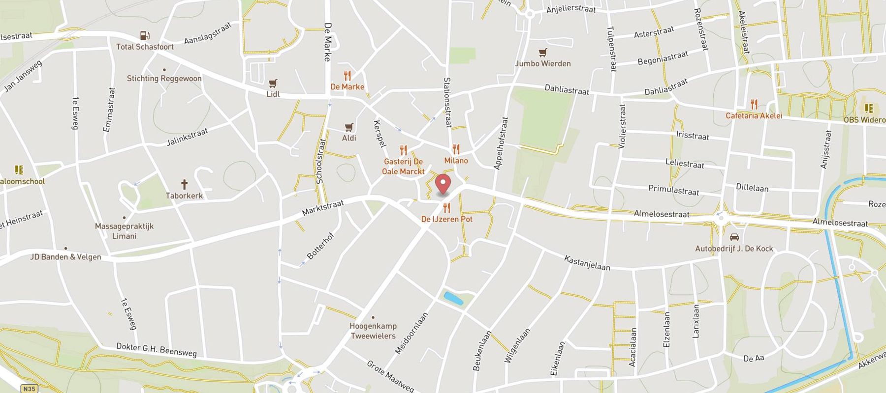 HEMA map