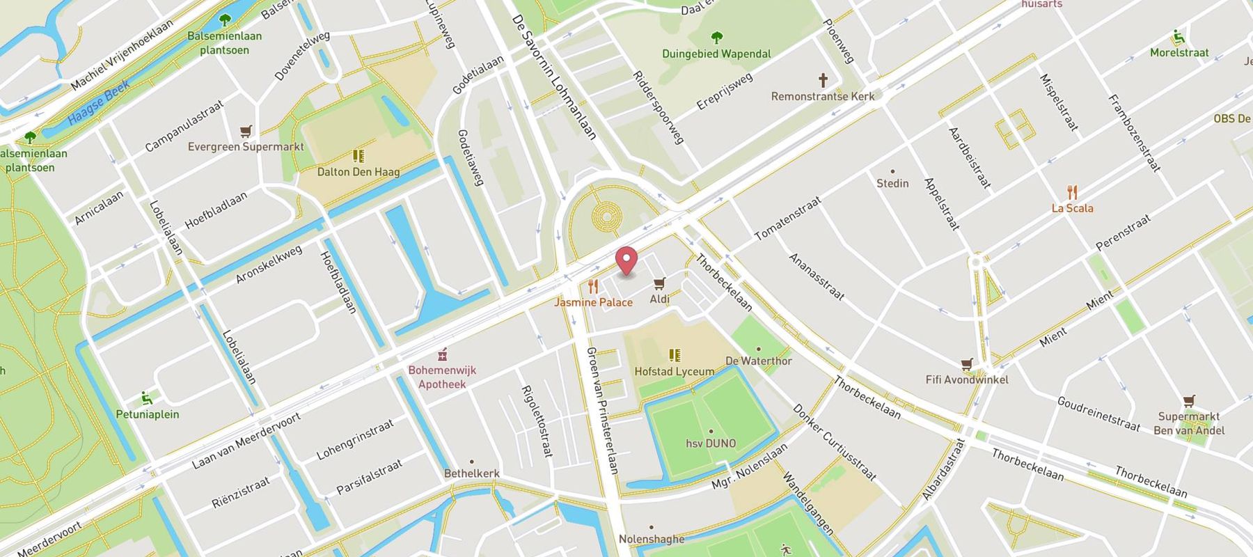 Hans Anders Opticien Den Haag Winkelcentrum De Savornin Lohmanplein map