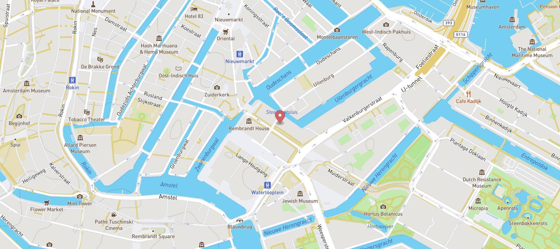 La Place Express map