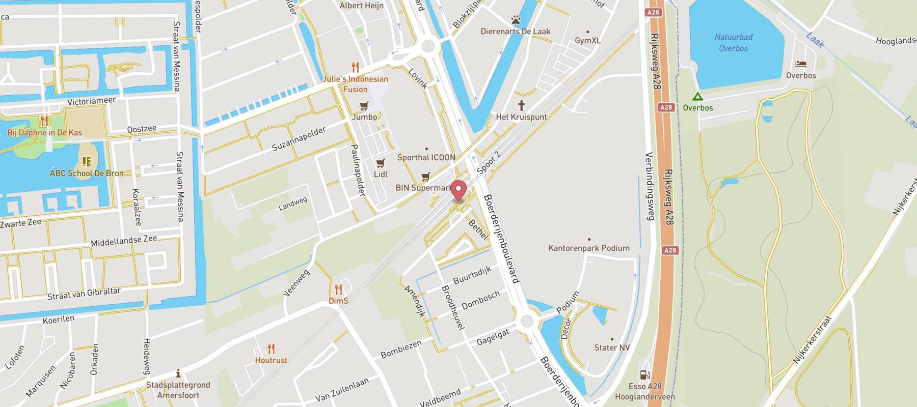 Amersfoort Vathorst map