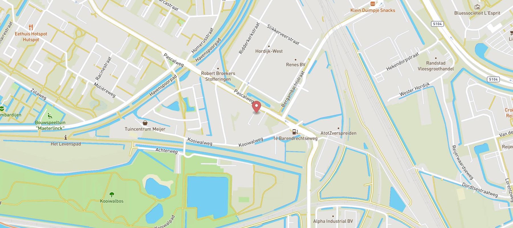 Bax-shop | Bax Music Rotterdam map