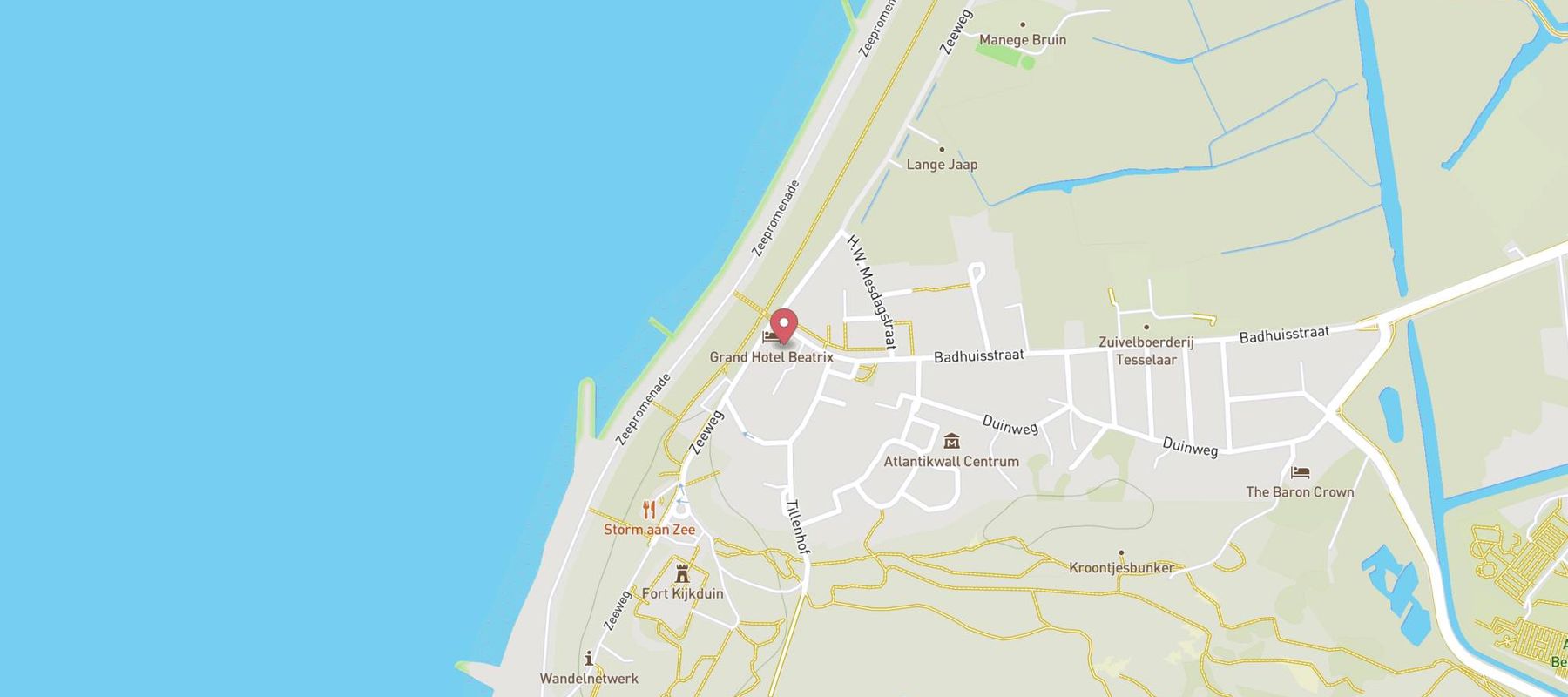 Restaurant C'est la vie map