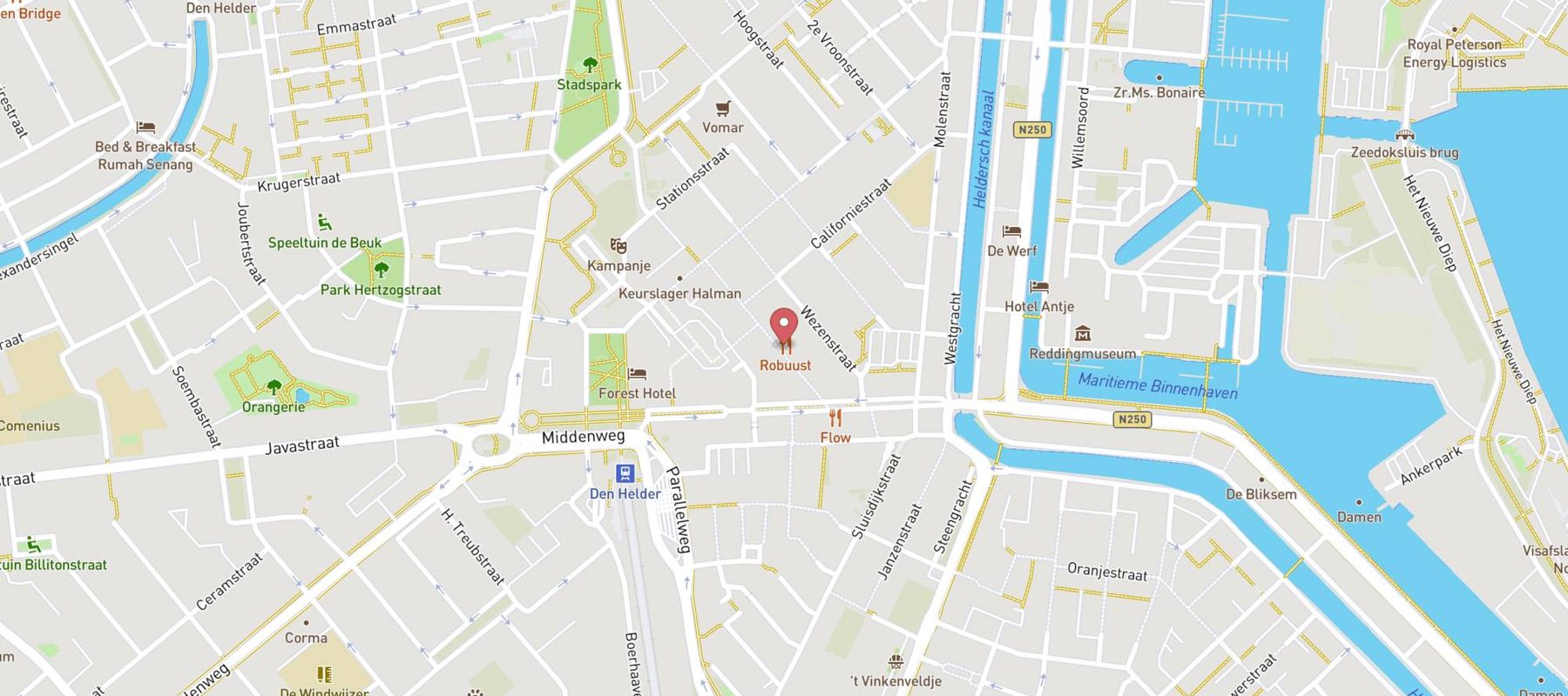 Robuust Foodies & Goodies map