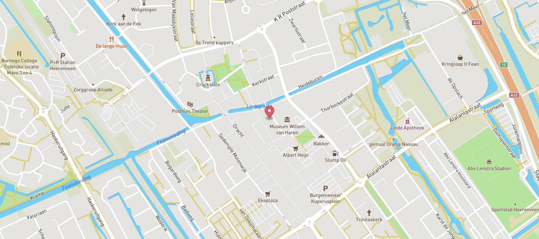 Restaurant & Grandcafé 't Gerecht Heerenveen map