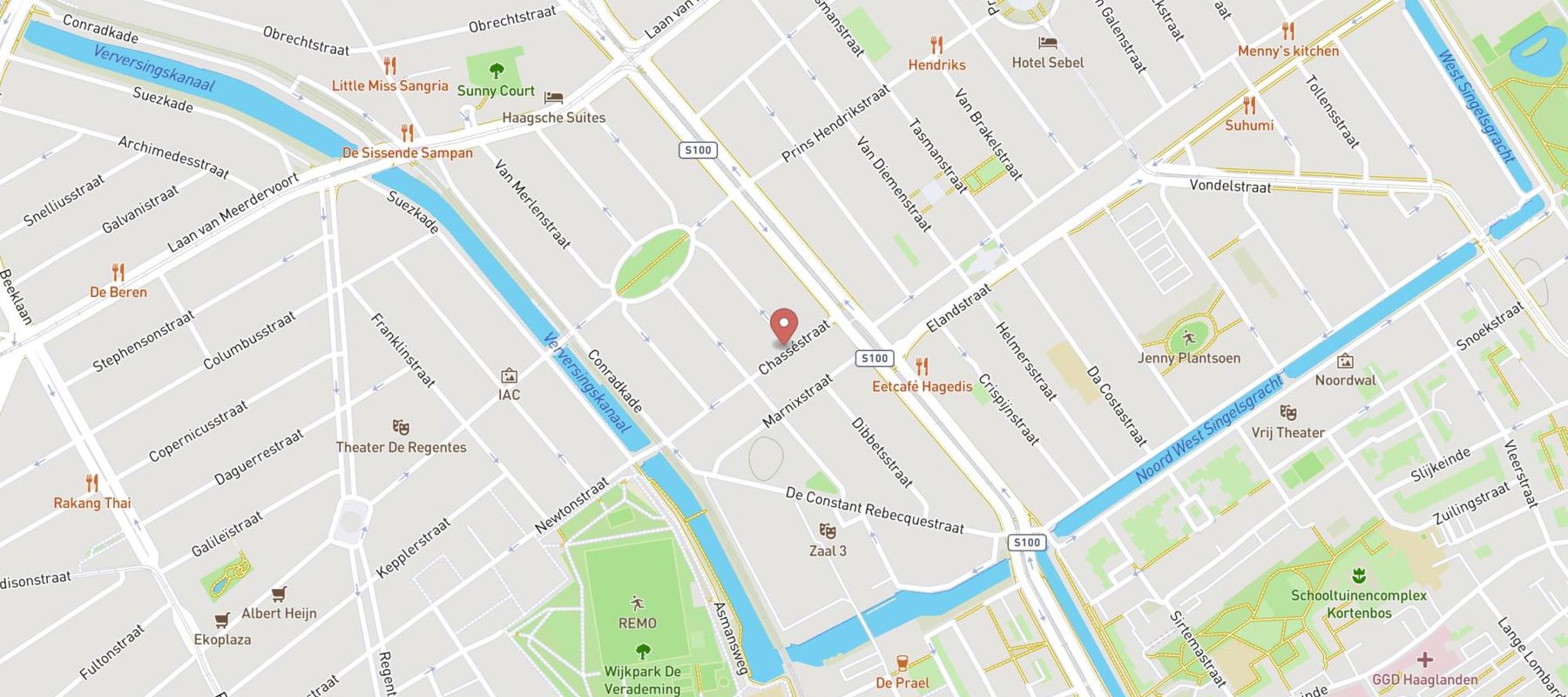 Restaurant Bogor map