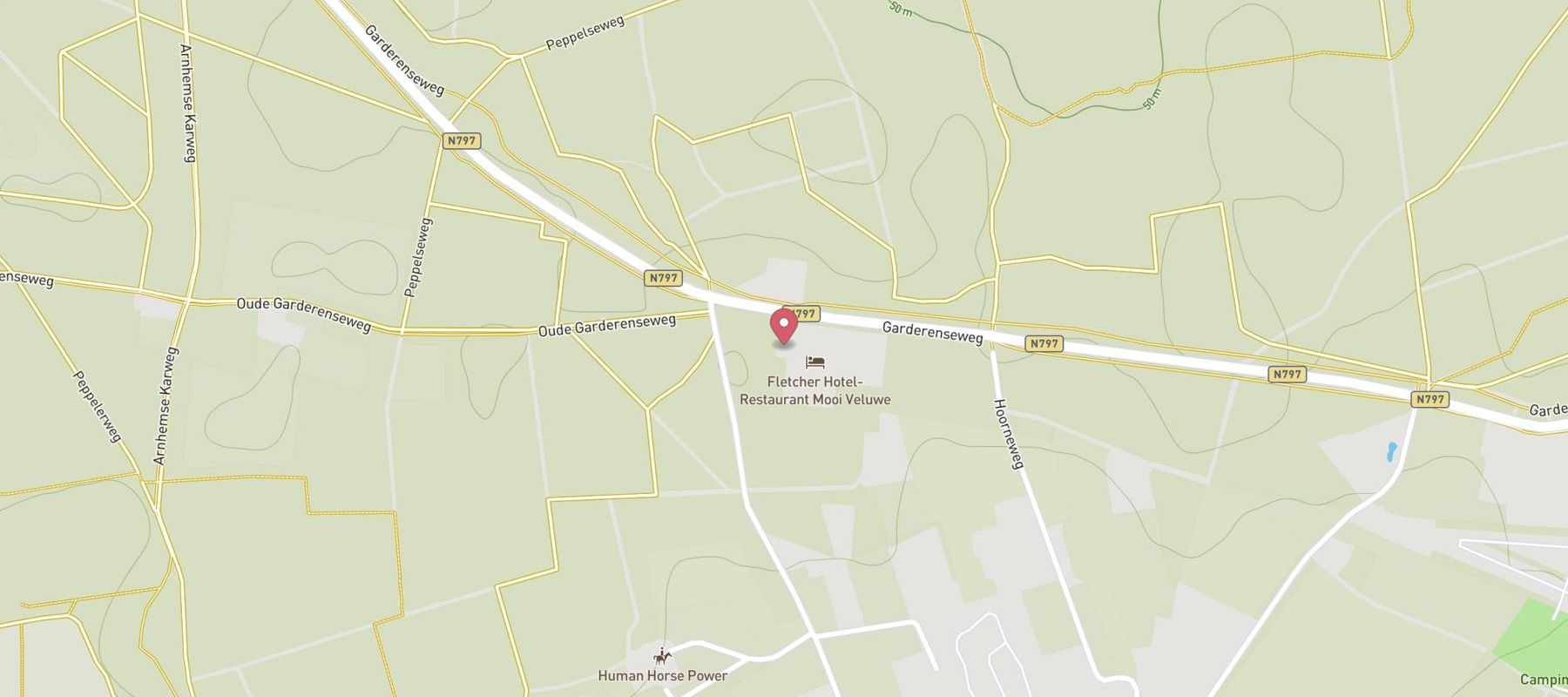 Fletcher Hotel-Restaurant Mooi Veluwe map