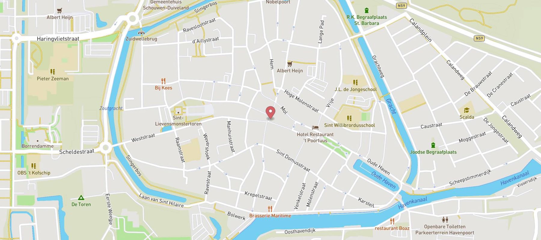 Kruidvat map
