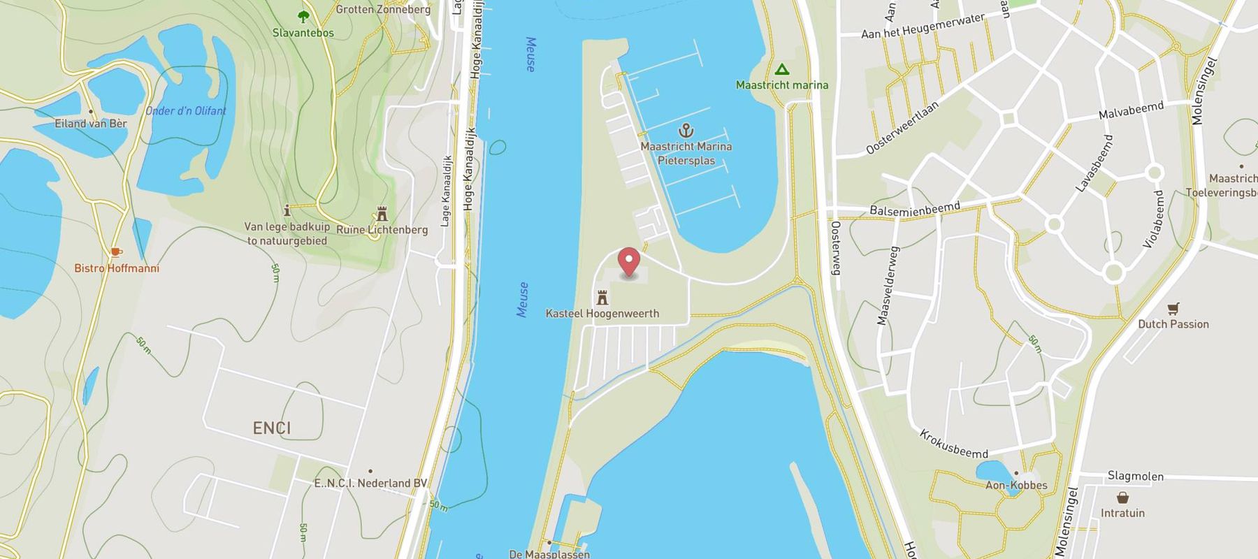 SOFA Maastricht map