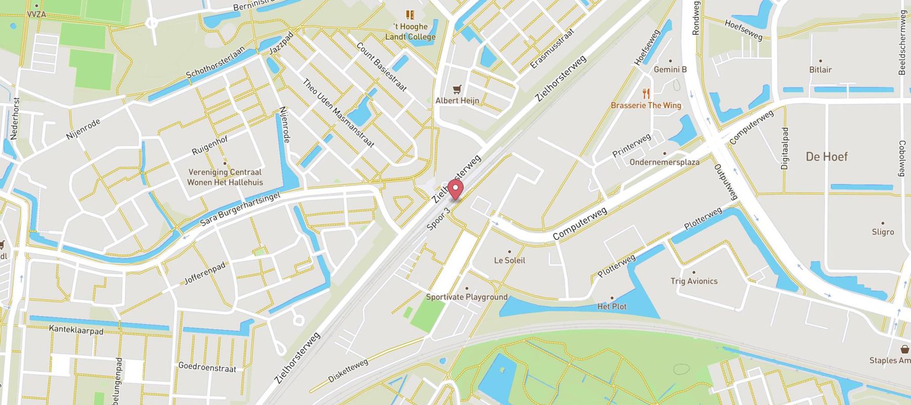 Amersfoort Schothorst map