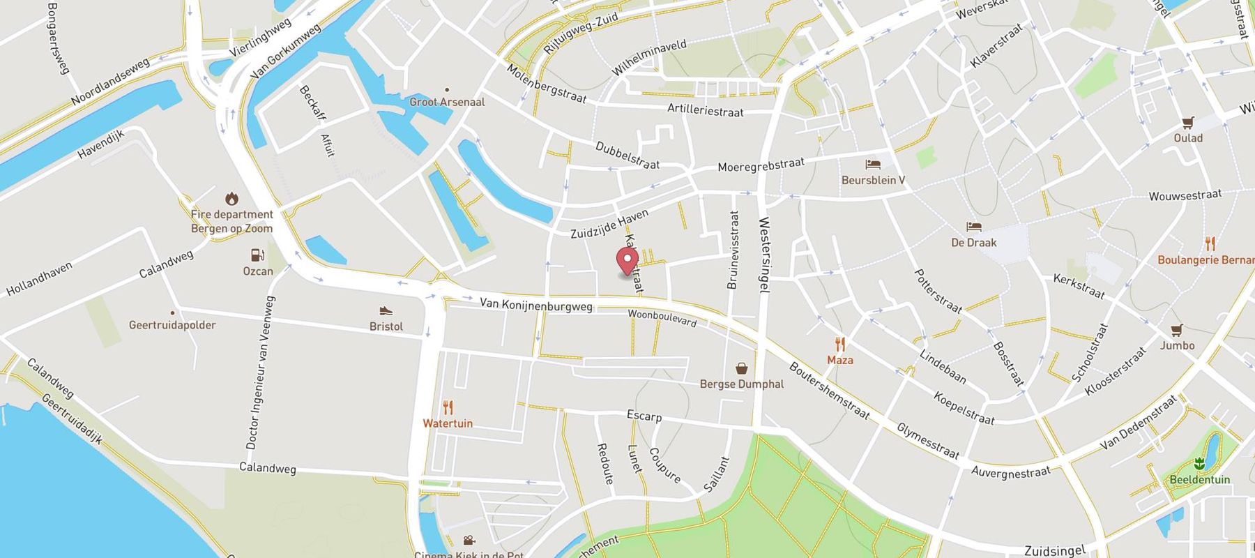 KwikFit Bergen op Zoom - Autobanden, APK en onderhoud map