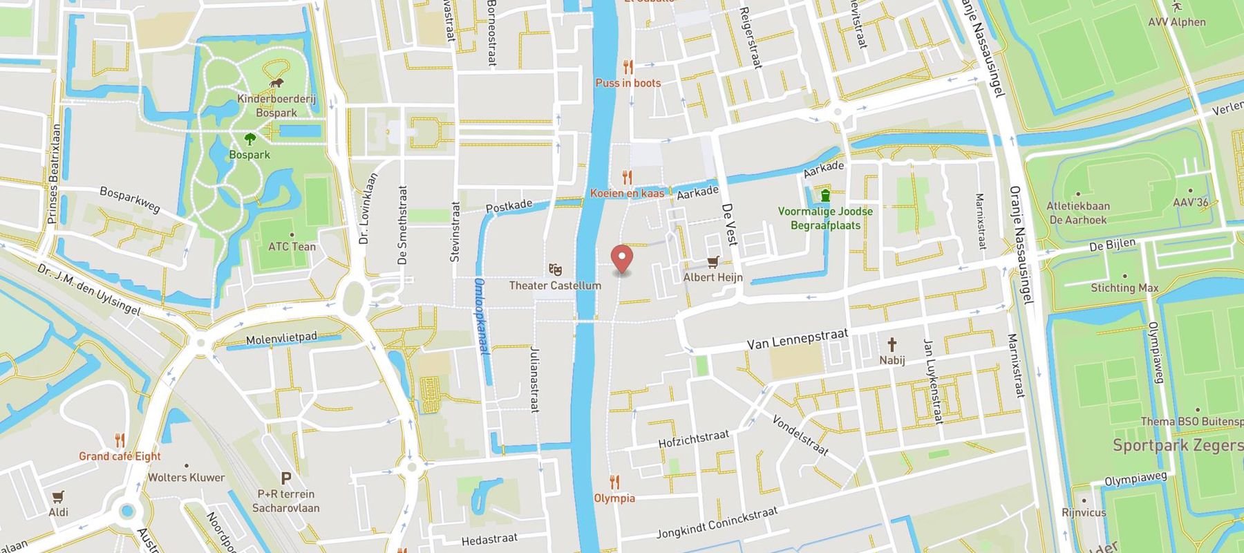 C&A map