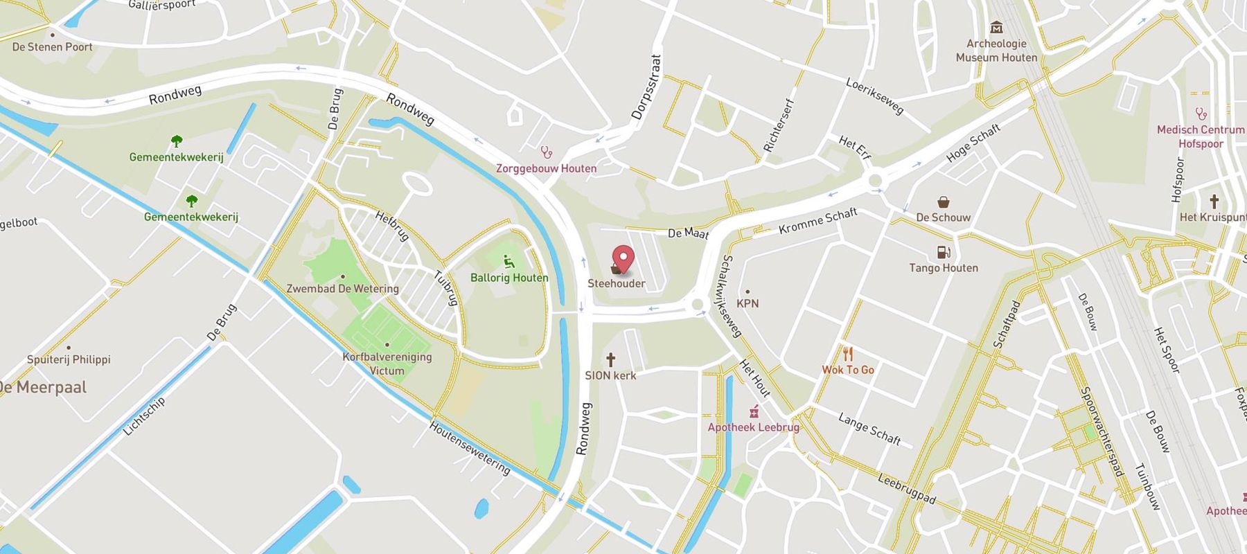JYSK Houten map