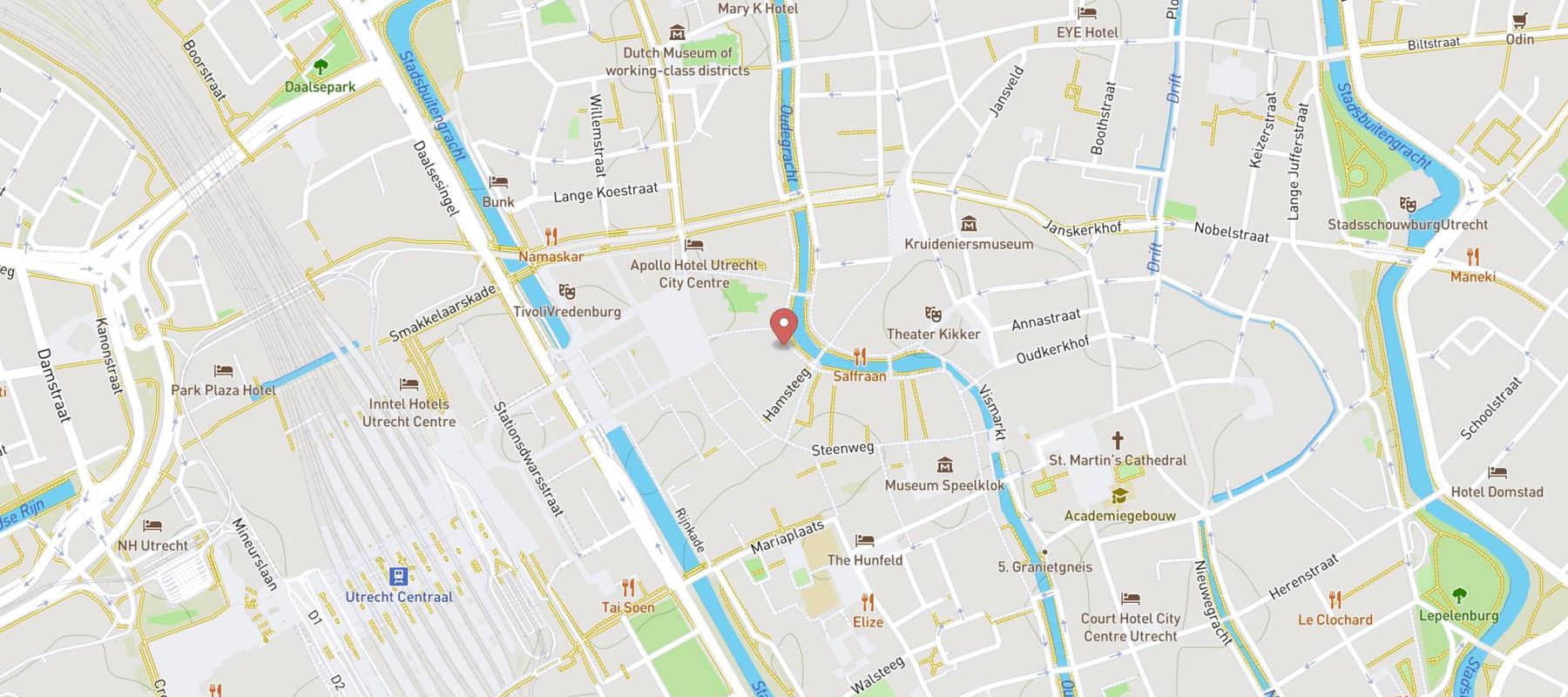 Beers & Barrels - Utrecht Centrum map