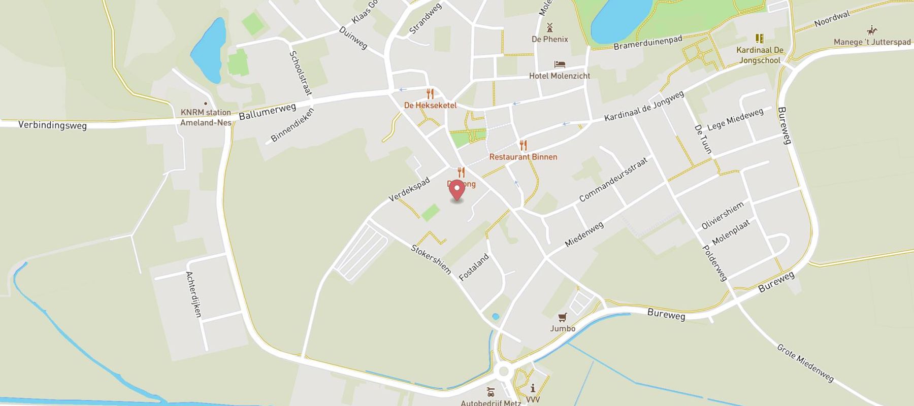 Hotel Hofker map