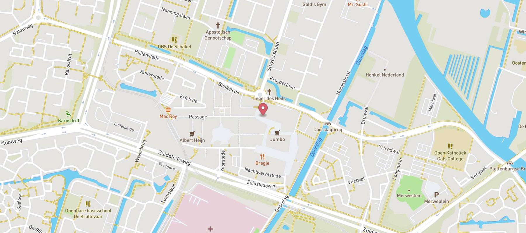 OFM. Nieuwegein Mensperience Store map