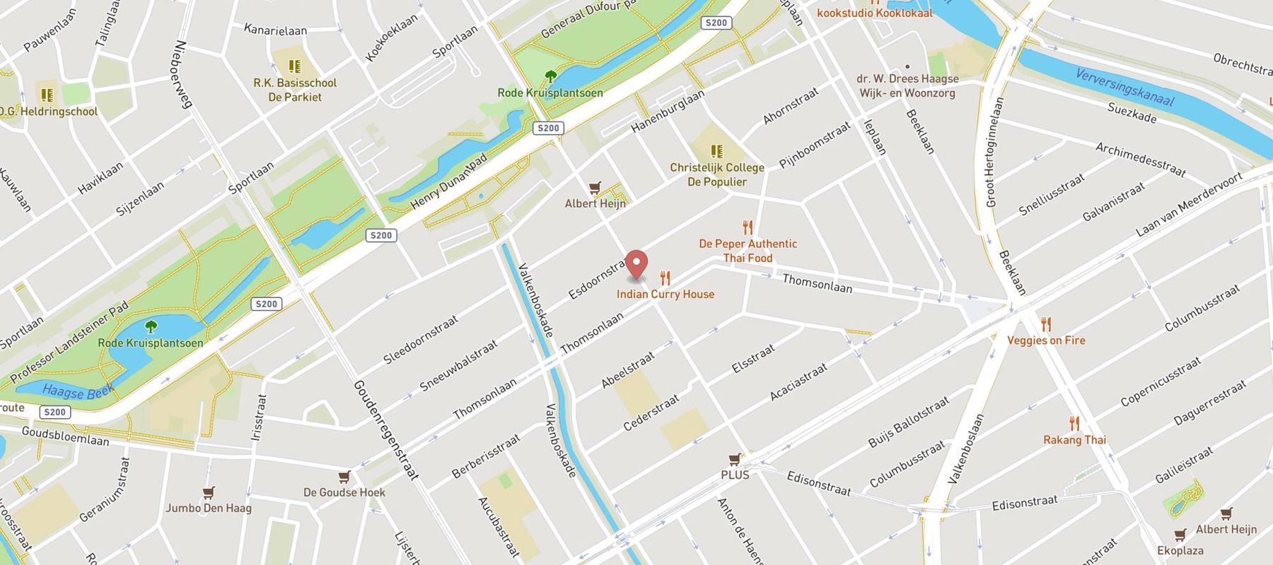 Blokker Den Haag Fahrenheitstraat map