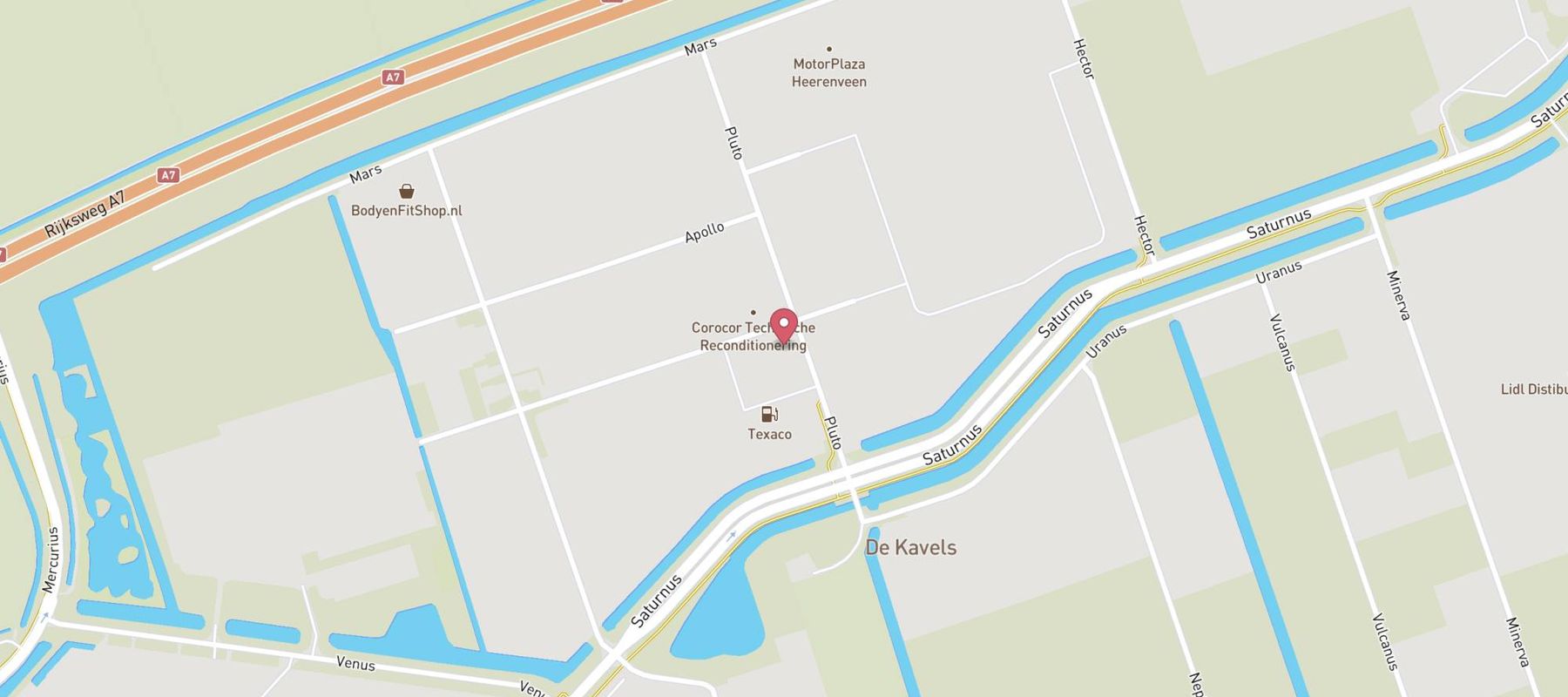 OG Clean Fuels Hoofdkantoor (incl. Bio-CNG tankstation/EV snellader) map