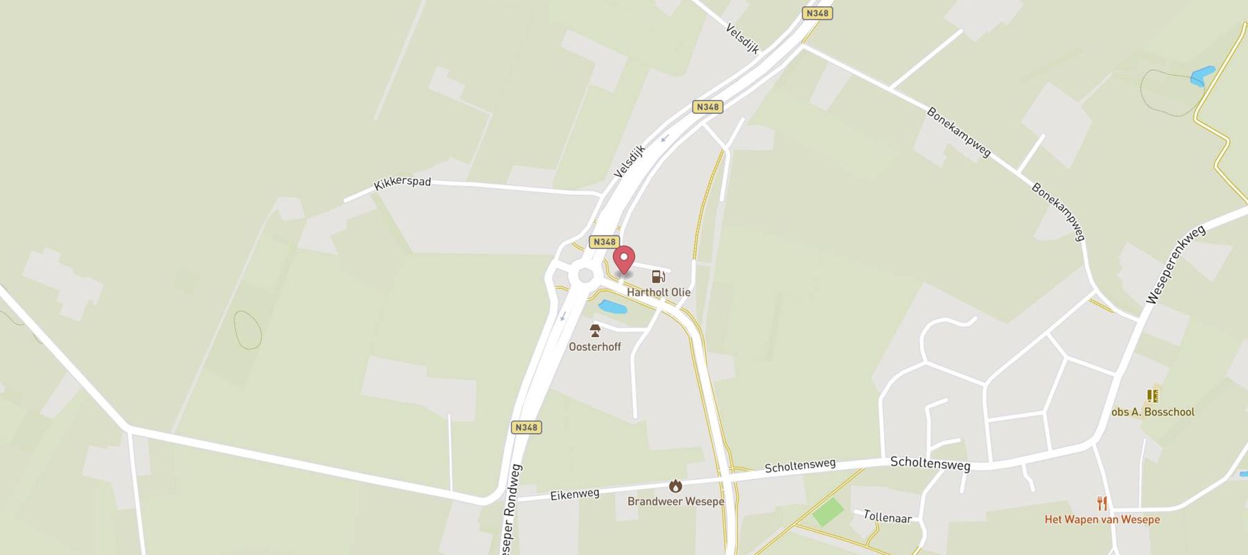 OG Clean Fuels CNG/Groengas map