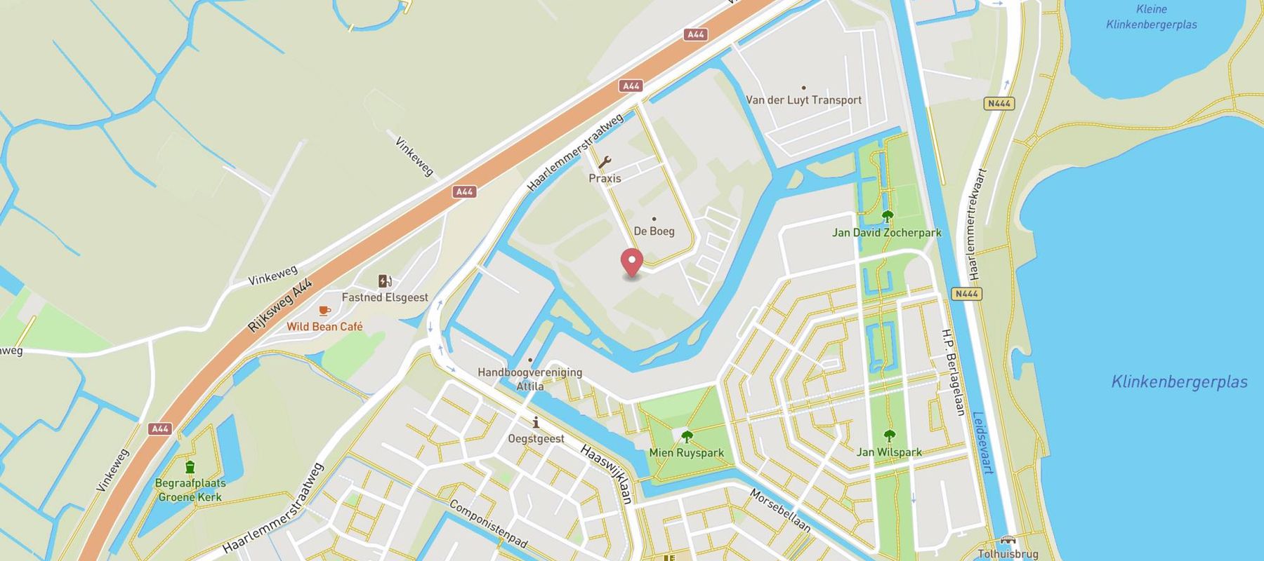 Tamoil Express Oegstgeest map