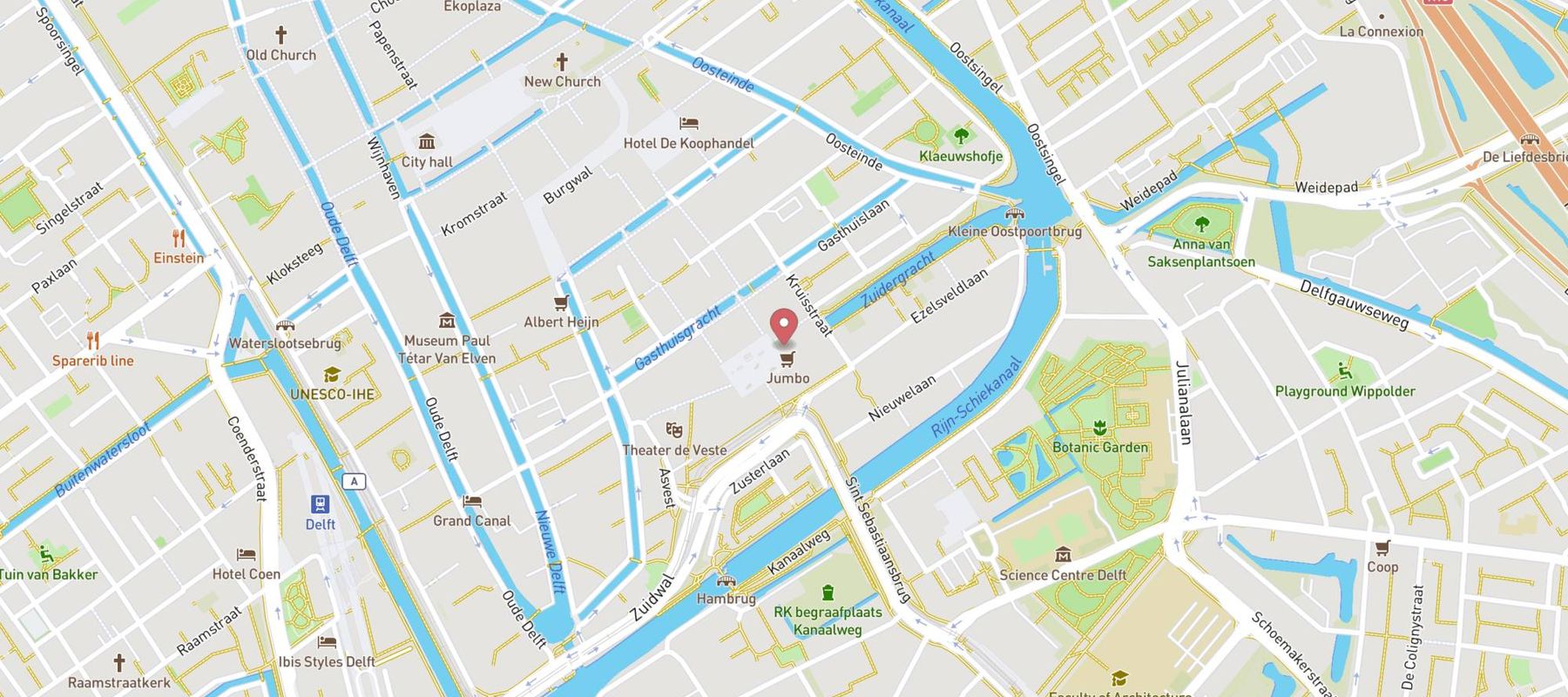 BCC Delft map