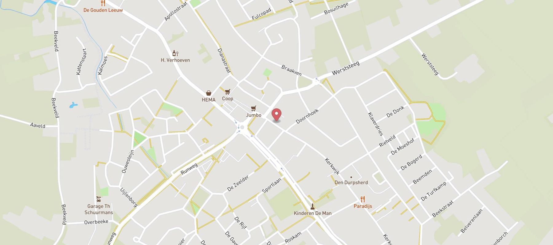 Blokker map