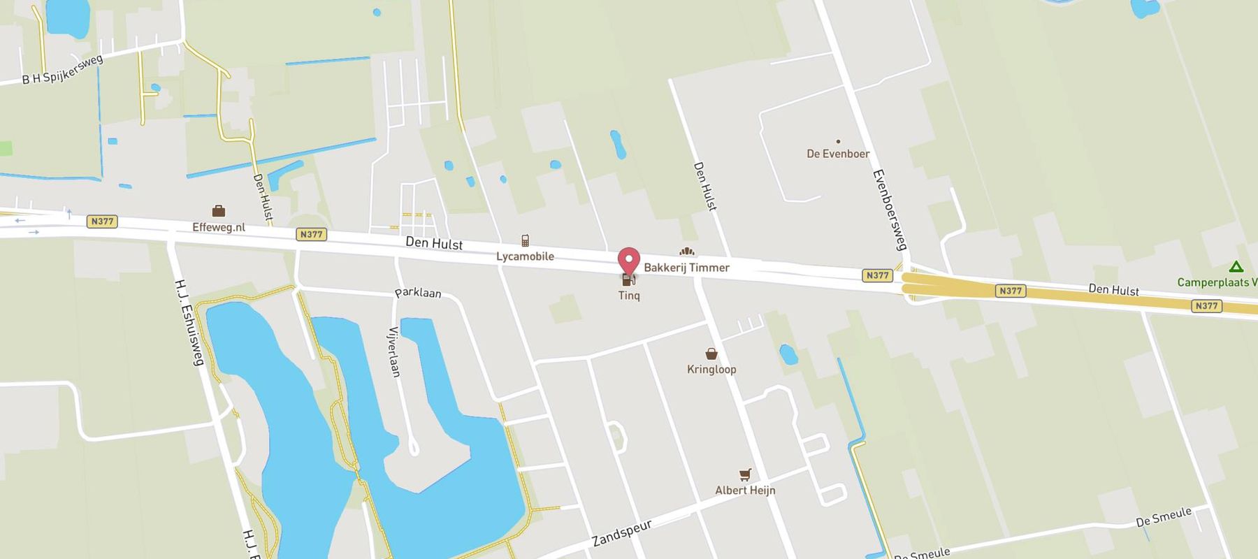 Tango Nieuwleusen map