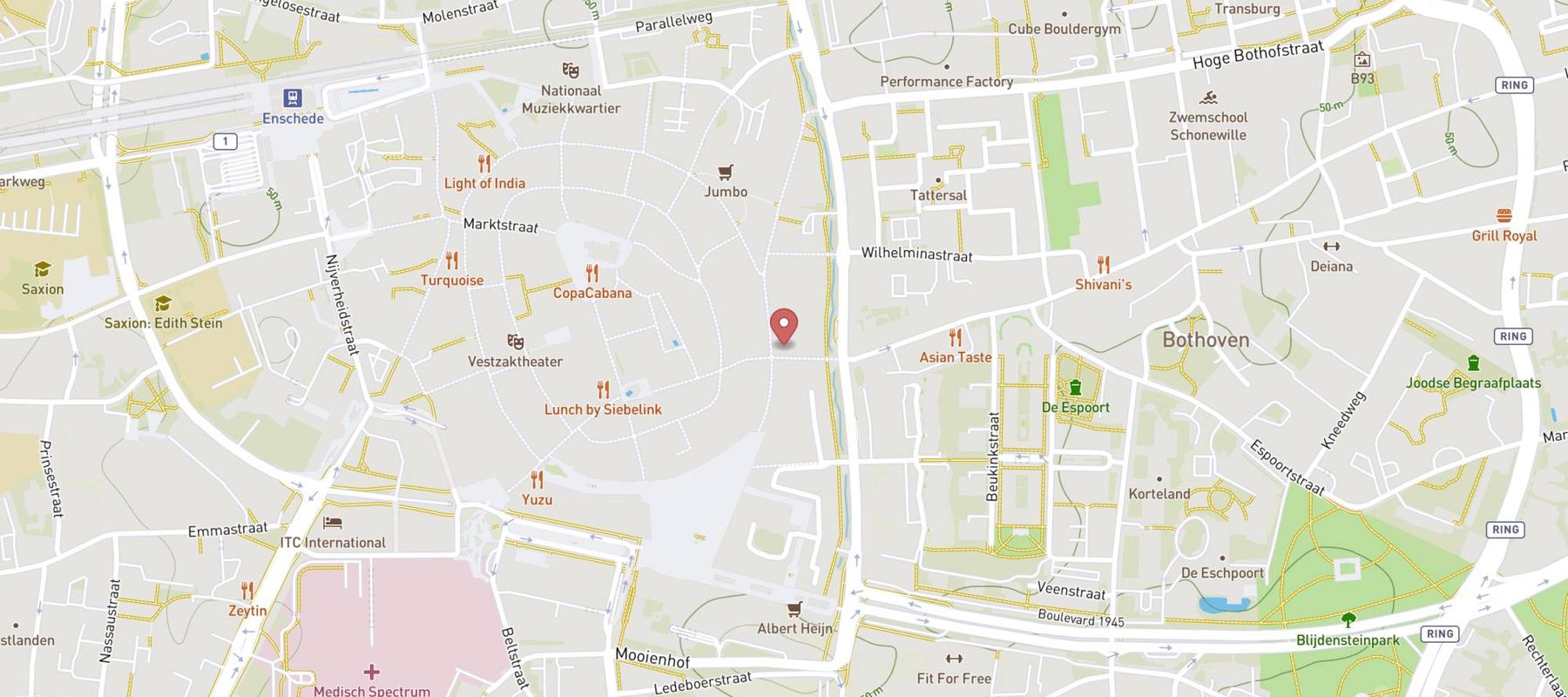 Van Uffelen Mode - Enschede map