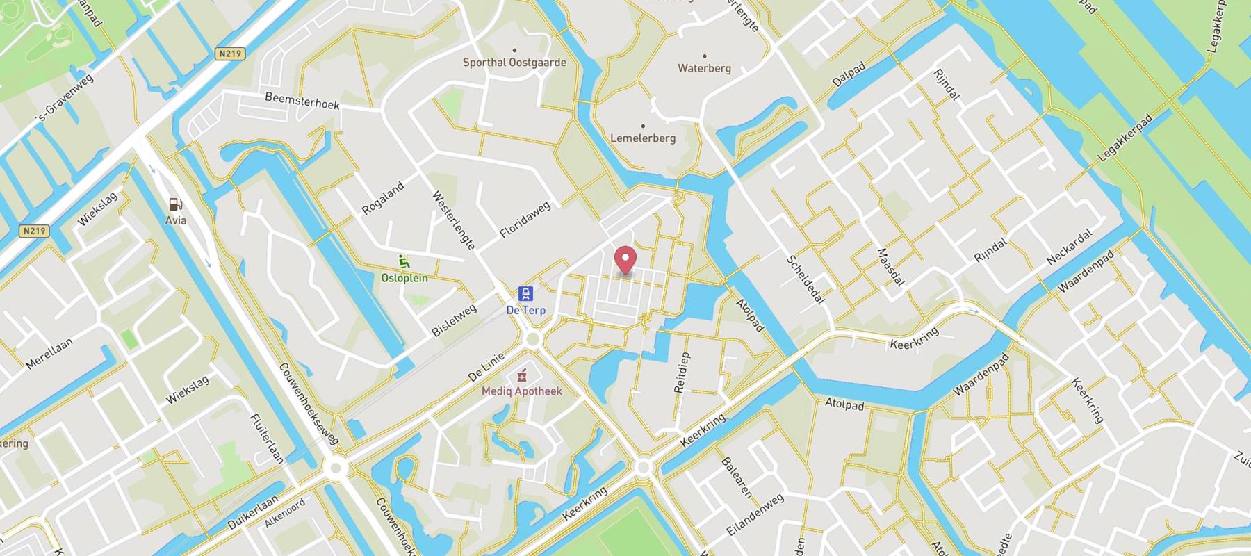 Kruidvat map