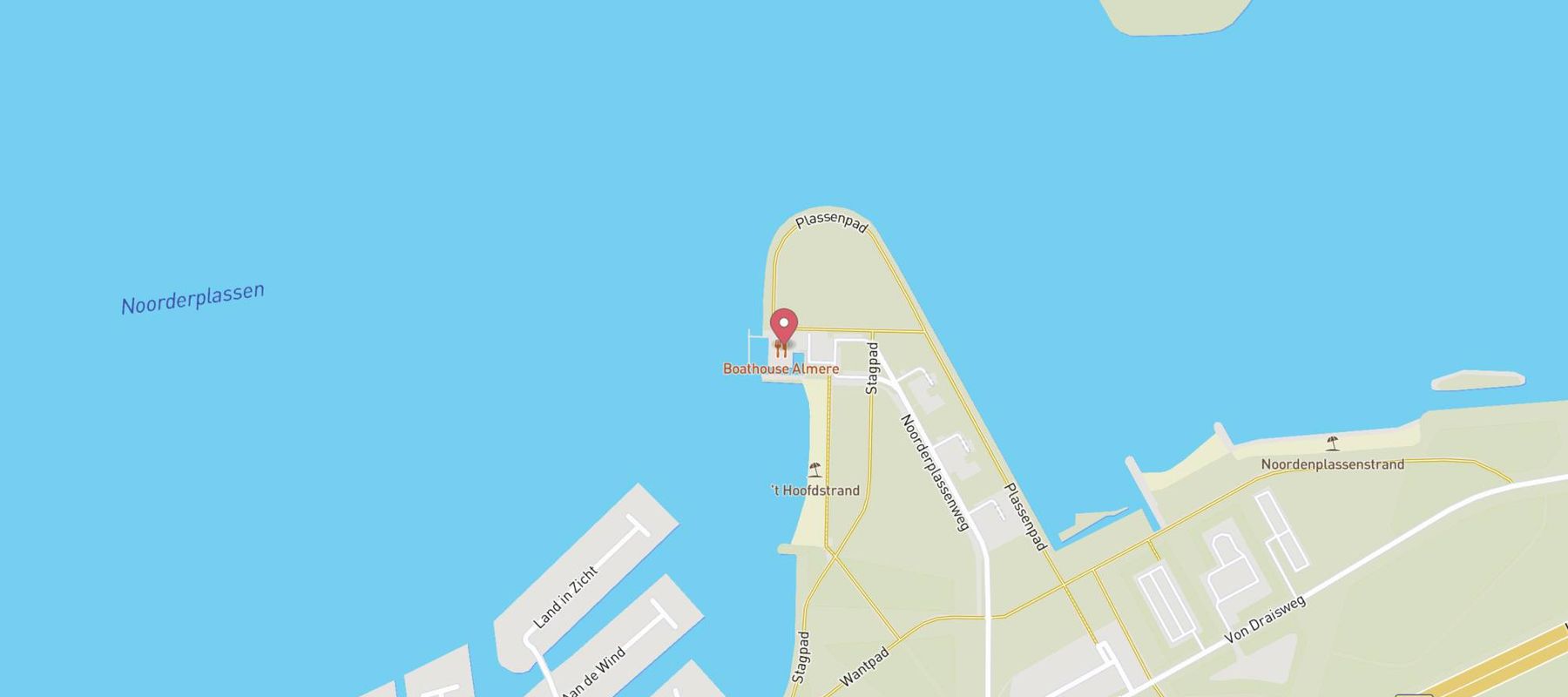 Loetje Almere Noorderplassen map