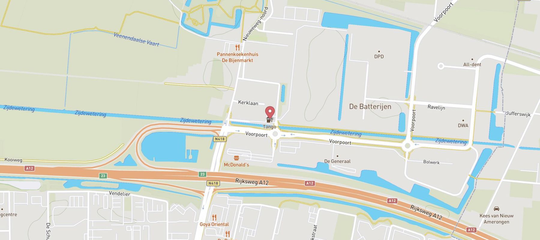 Tango Veenendaal map