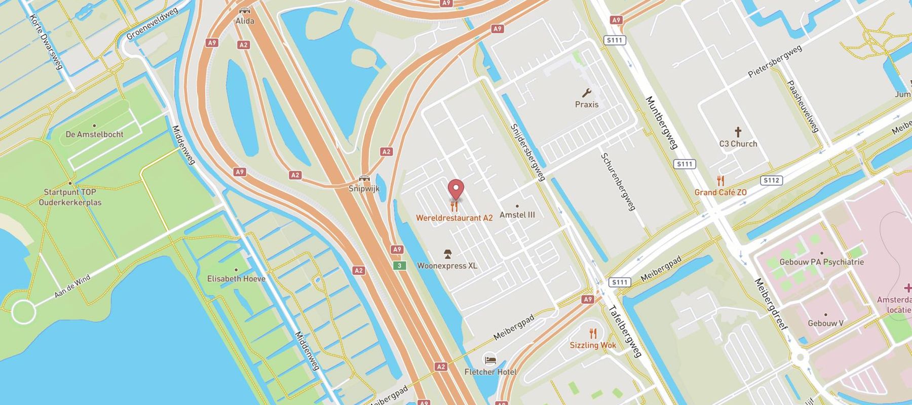 Woonexpress Amsterdam map
