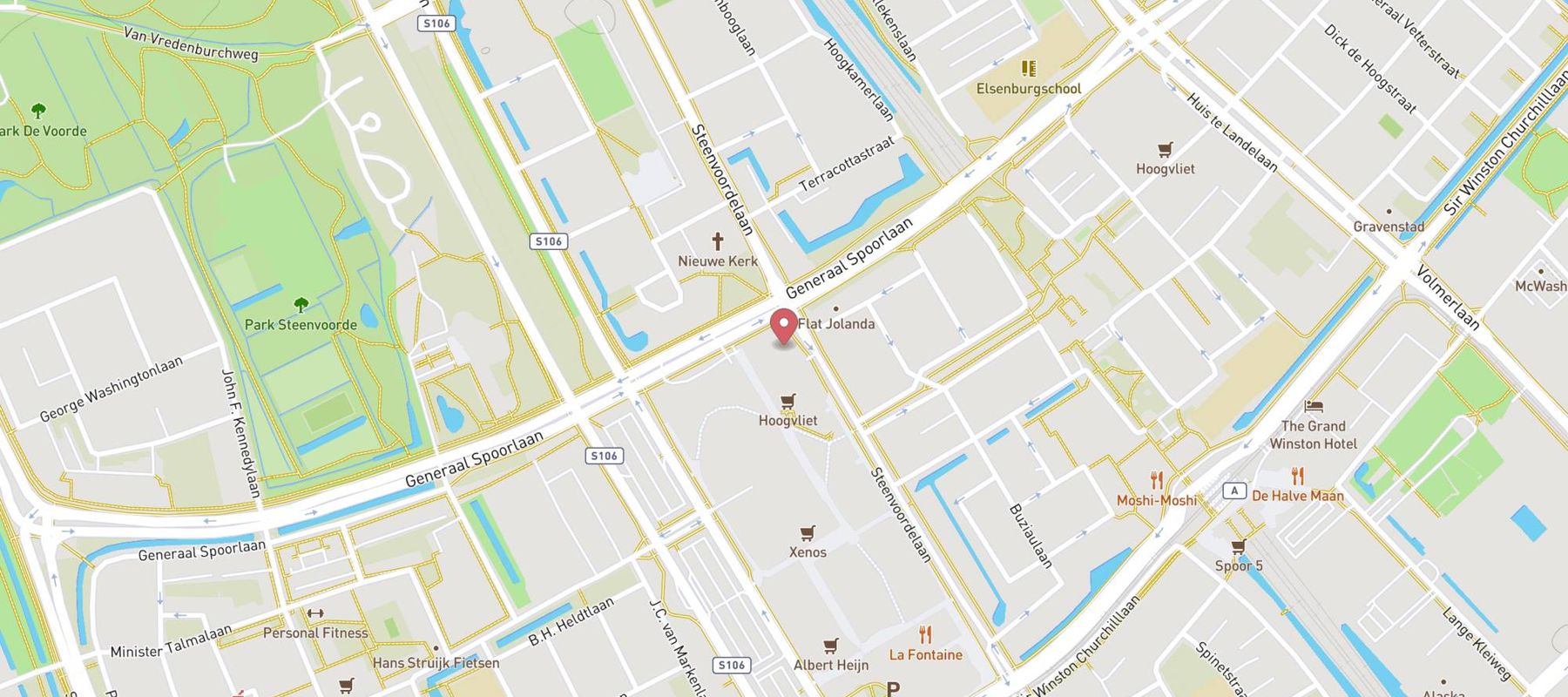 Q-Park In de Bogaard P7 map