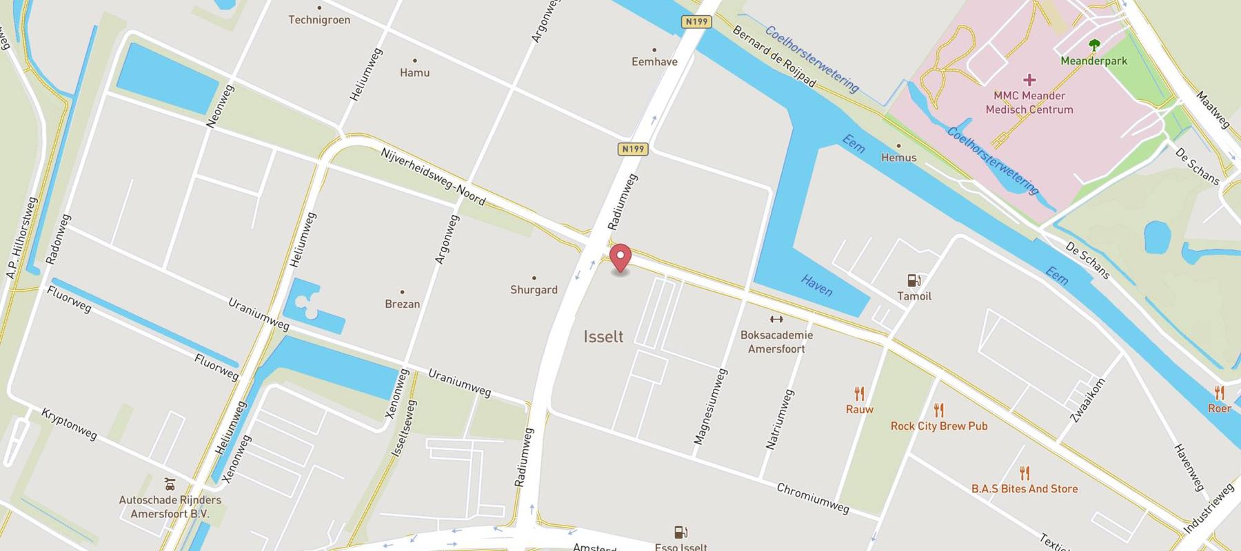 Bouwmaat Amersfoort map