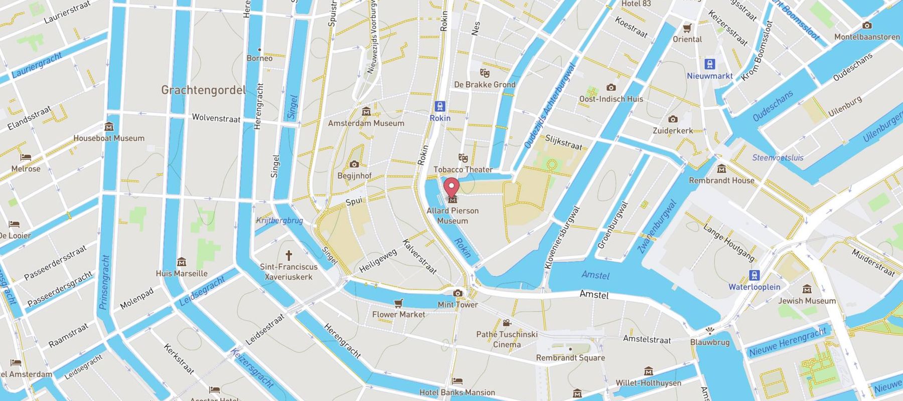 Allard Pierson map