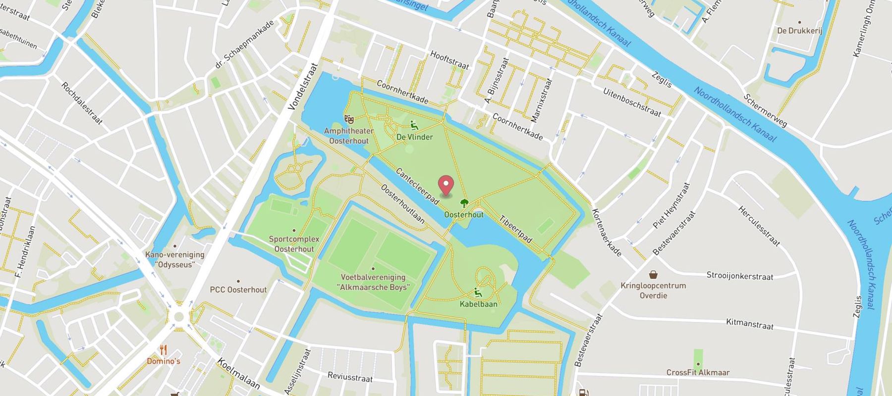 Park Oosterhout map