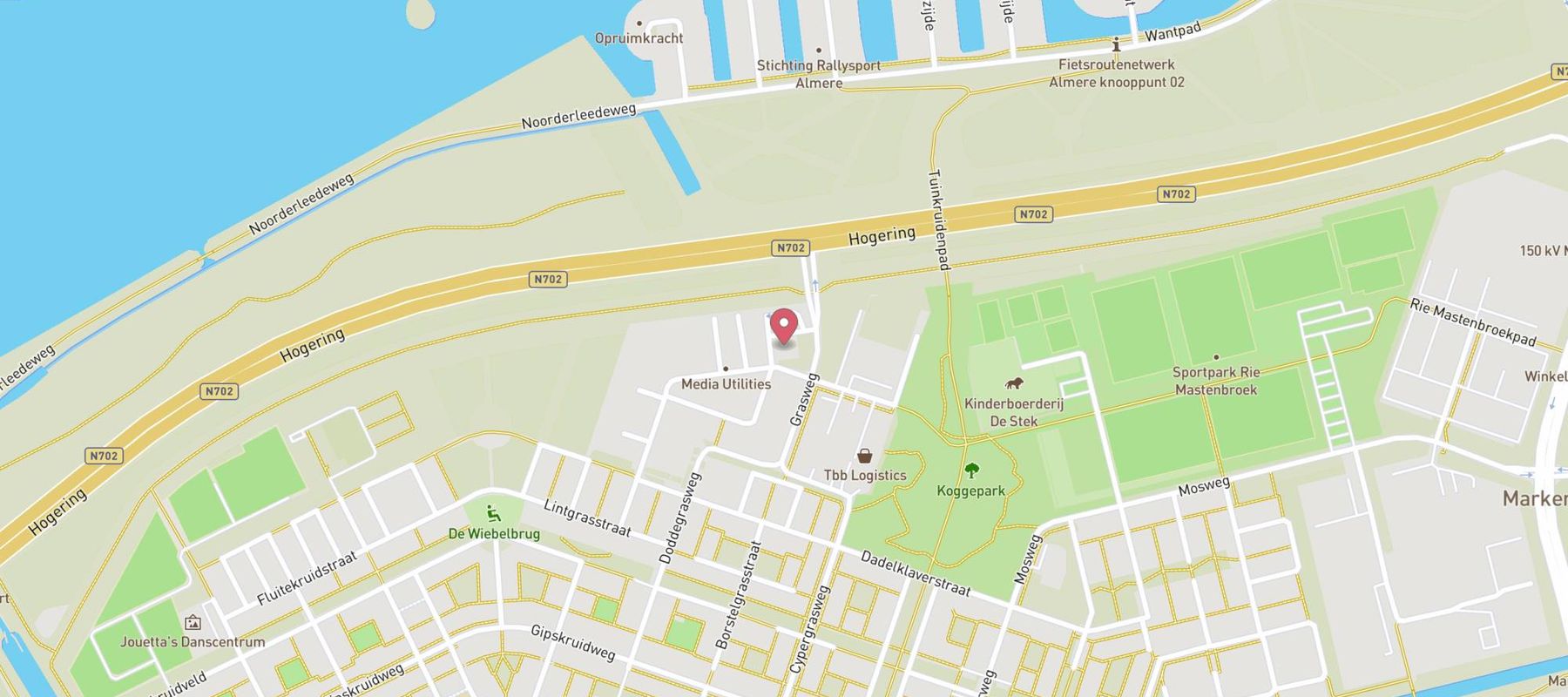 haan Almere map