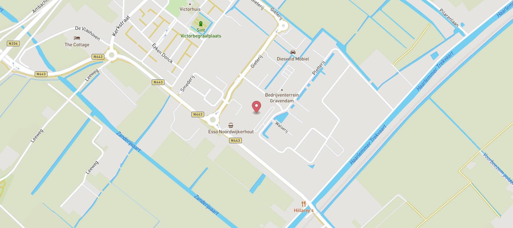 Karwei bouwmarkt Noordwijkerhout map