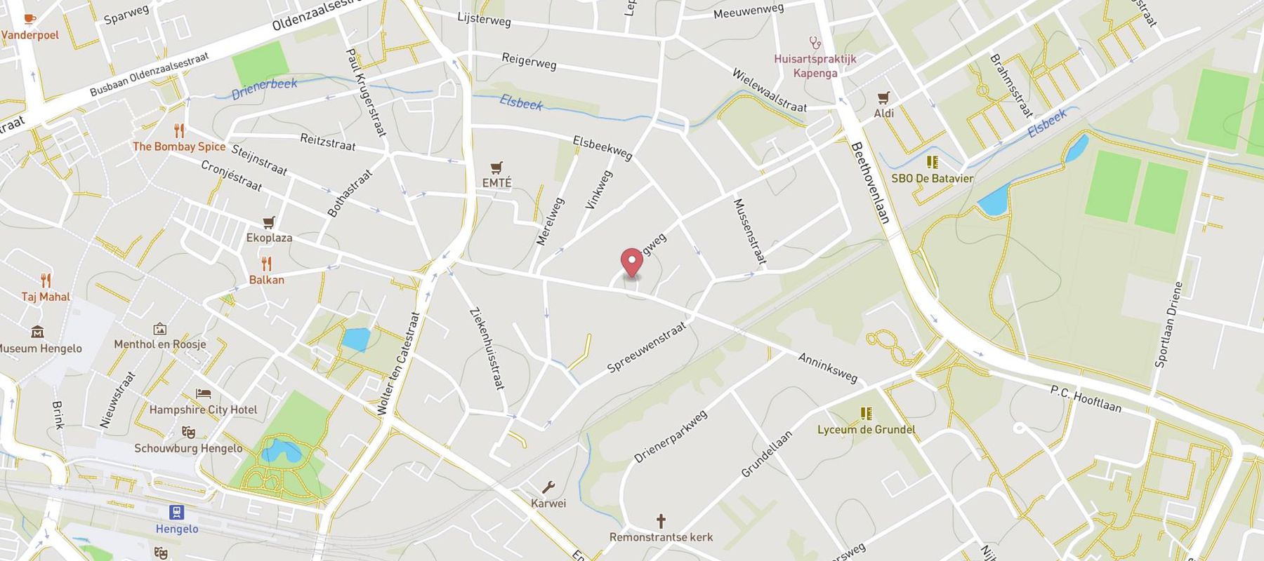 Argos Hengelo map