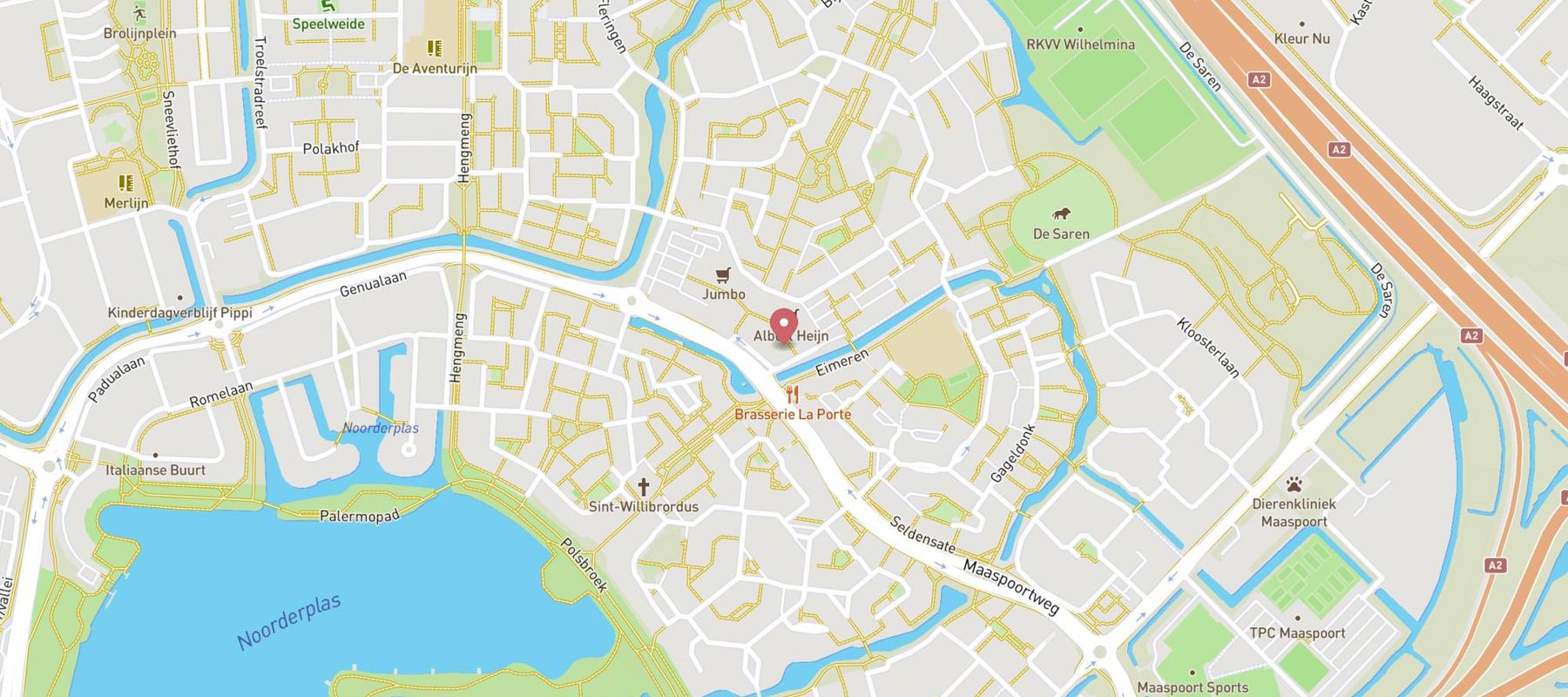 Shoeby - Den Bosch Maaspoort map