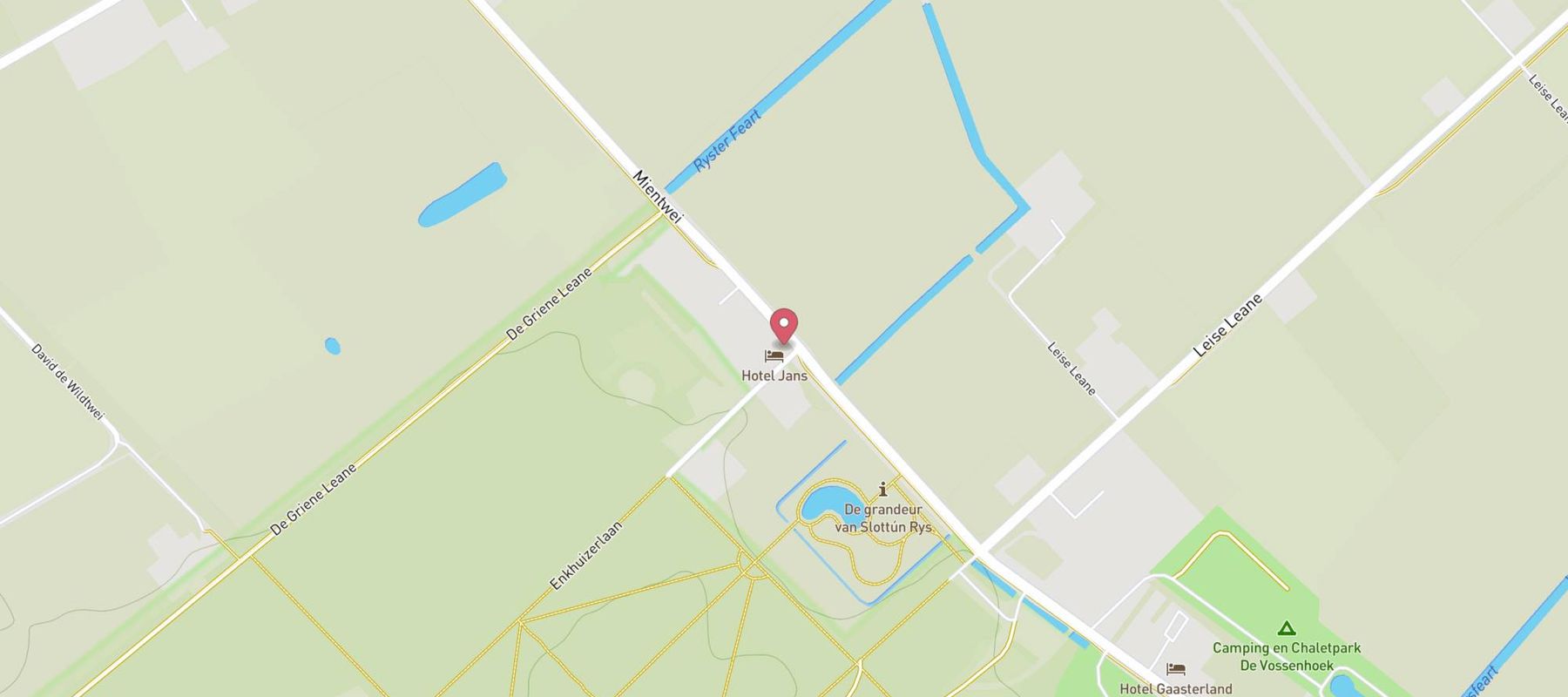 Hotel Restaurant Jans Rijs Gaasterland map